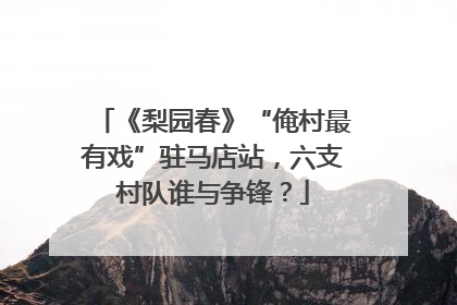 《梨园春》“俺村最有戏”驻马店站，六支村队谁与争锋？