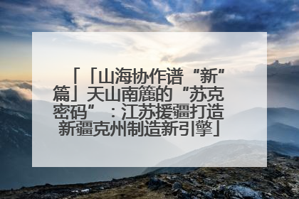 「山海协作谱“新”篇」天山南簏的“苏克密码”：江苏援疆打造新疆克州制造新引擎