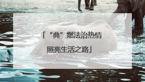“典”燃法治热情 照亮生活之路