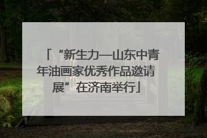 “新生力—山东中青年油画家优秀作品邀请展”在济南举行