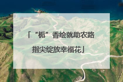 “栀”香绘就助农路 指尖绽放幸福花