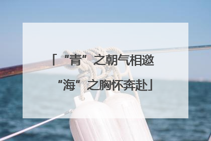 “青”之朝气相邀 “海”之胸怀奔赴