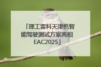 理工雷科天津携智能驾驶测试方案亮相EAC2025