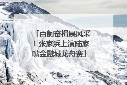 百舸奋楫展风采！张家浜上演陆家嘴金融城龙舟赛