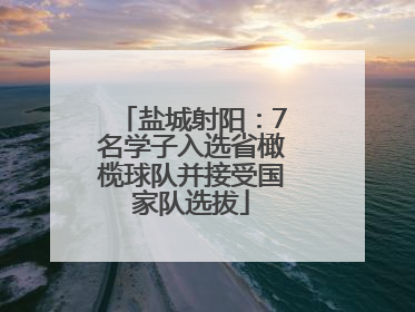 盐城射阳：7名学子入选省橄榄球队并接受国家队选拔