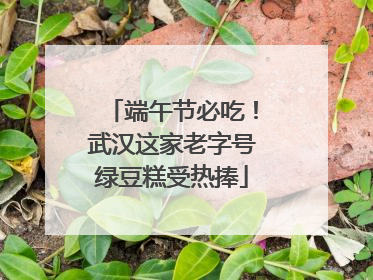 端午节必吃！武汉这家老字号绿豆糕受热捧