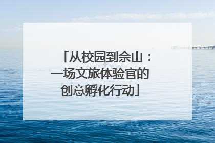 从校园到佘山：一场文旅体验官的创意孵化行动