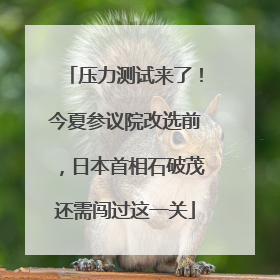 压力测试来了！今夏参议院改选前，日本首相石破茂还需闯过这一关