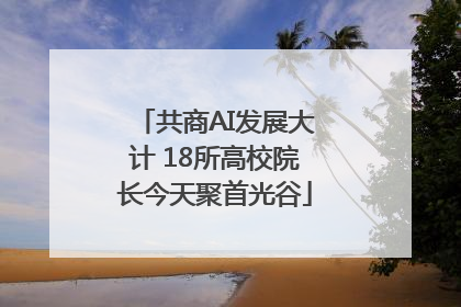 共商AI发展大计 18所高校院长今天聚首光谷