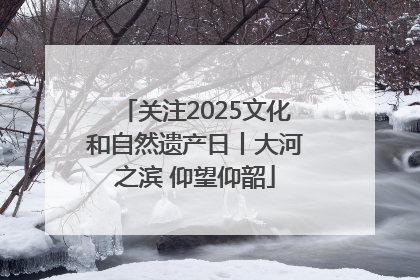 关注2025文化和自然遗产日丨大河之滨 仰望仰韶