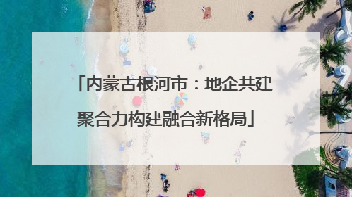 内蒙古根河市：地企共建聚合力构建融合新格局
