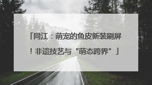 同江：萌宠的鱼皮新装刷屏！非遗技艺与“萌态跨界”