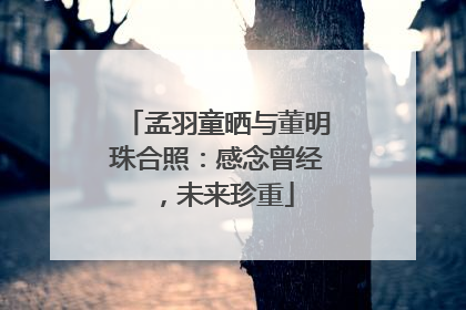 孟羽童晒与董明珠合照：感念曾经，未来珍重