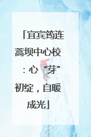 宜宾筠连蒿坝中心校：心“芽”初绽，自暖成光