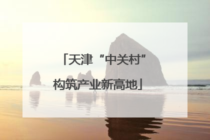 天津“中关村”构筑产业新高地