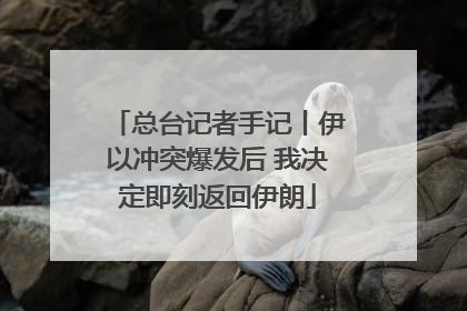 总台记者手记丨伊以冲突爆发后 我决定即刻返回伊朗