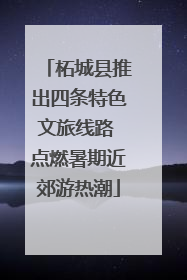 柘城县推出四条特色文旅线路 点燃暑期近郊游热潮