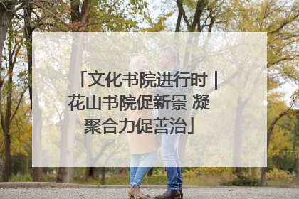 文化书院进行时｜花山书院促新景 凝聚合力促善治