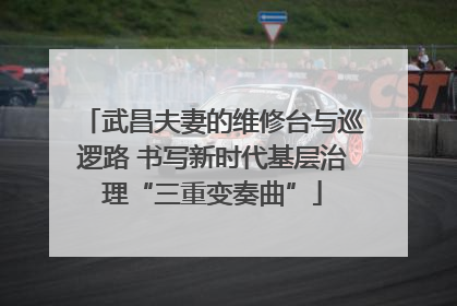 武昌夫妻的维修台与巡逻路 书写新时代基层治理“三重变奏曲”