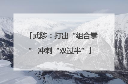 武陟：打出“组合拳” 冲刺“双过半”