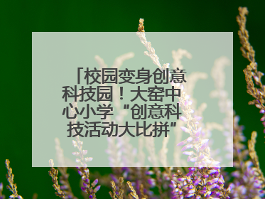校园变身创意科技园！大窑中心小学“创意科技活动大比拼”点燃科学梦想