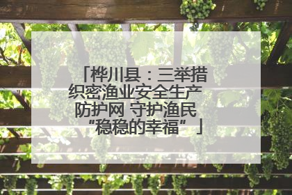 桦川县：三举措织密渔业安全生产防护网 守护渔民“稳稳的幸福”
