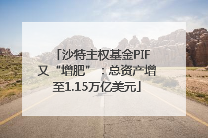 沙特主权基金PIF又“增肥”：总资产增至1.15万亿美元