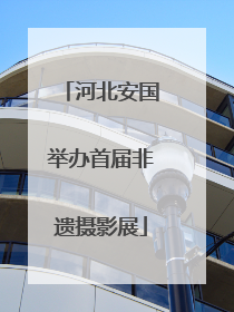 河北安国举办首届非遗摄影展