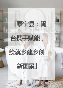 泰宁县：闽台携手赋能，绘就乡建乡创新图景