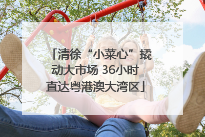 清徐“小菜心”撬动大市场 36小时直达粤港澳大湾区
