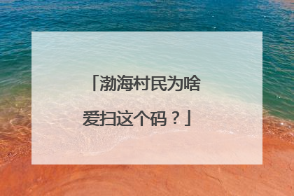 渤海村民为啥爱扫这个码？