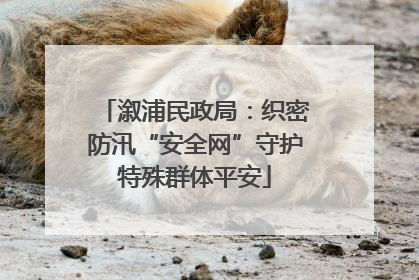 溆浦民政局：织密防汛“安全网”守护特殊群体平安