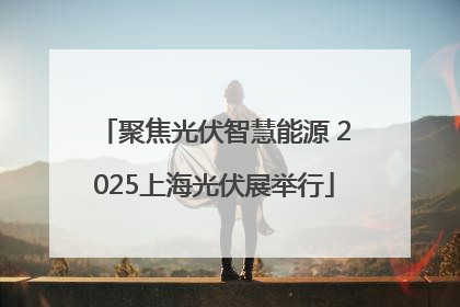 聚焦光伏智慧能源 2025上海光伏展举行