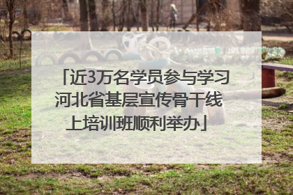 近3万名学员参与学习 河北省基层宣传骨干线上培训班顺利举办