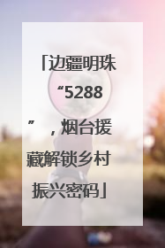 边疆明珠“5288”，烟台援藏解锁乡村振兴密码