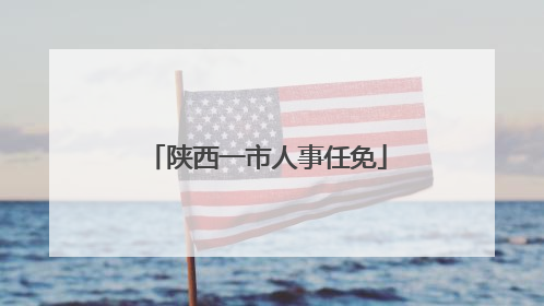 陕西一市人事任免