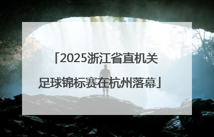 2025浙江省直机关足球锦标赛在杭州落幕