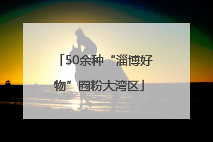 50余种“淄博好物”圈粉大湾区