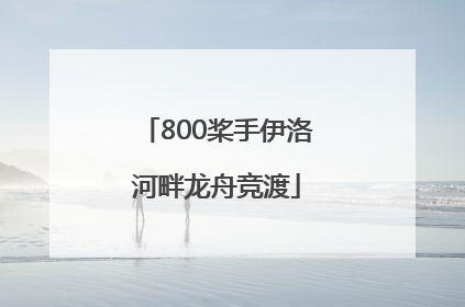 800桨手伊洛河畔龙舟竞渡